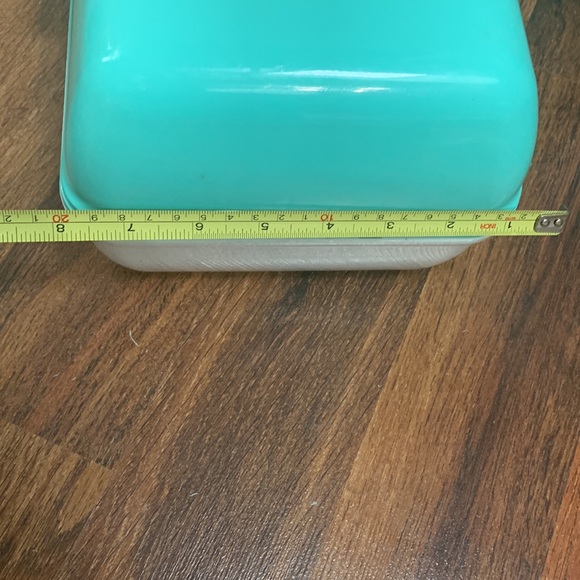 Caboodles Ulta Beauty sea green and speckled white makeup case w large mirror - Picture 6 of 8